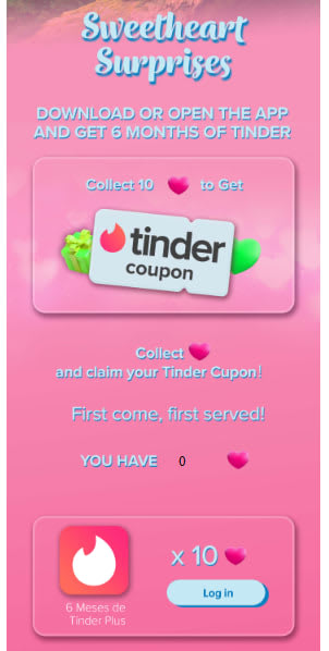 Gratis 6 Meses de Tinder Plus