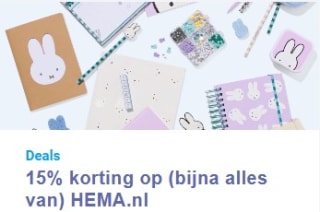 15% korting bij HEMA voor Lebara-klanten op aankopen vanaf €25