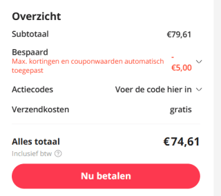 LEFANT Robotstofzuiger 2200Pa voor €74,61dmv code bij Aliexpress