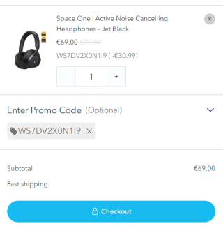 soundcore by Anker Space One-Koptelefoon voor €69 dmv code