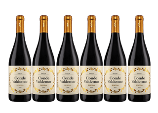 6 Botellas de Conde Valdemar Reserva 2015 por 38€