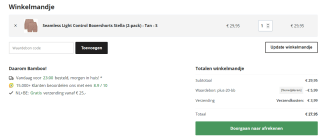 20% korting bij Bamboe Basics