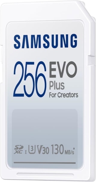 Samsung EVO Plus 256GB SD Kaart SDXC UHS-I U3 130MB/s Full HD & 4K UHD geheugenkaart voor €20,99 bij Amazon