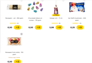 Sinterklaas snoepgoed vanaf €0,25 bij de Xenos