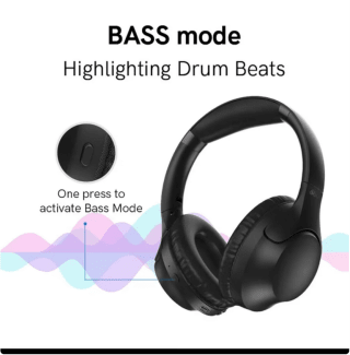 Auriculares QCY inalámbricos H2 con Bluetooth 5,3 graves HIFI estéreo por 13,90€