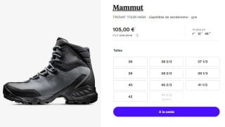 Botas de Trekking Mammut Trovat Tour High Gtx Mujer por 105€