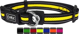DDOXX gele reflecterende Airmesh hondenhalsband voor €3 bij Bol