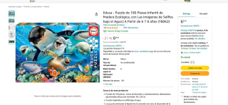 Puzzle 100 piezas Madera por solo 6,35€