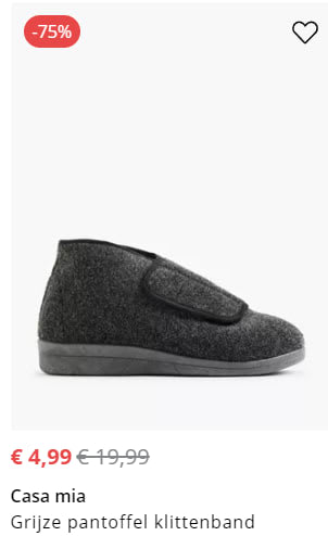 Tot 75% korting in de sale van vanHaren