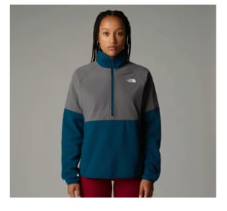 Forro polar de peso grueso con cremallera integral The North Face Glacier para mujer por 42.99€