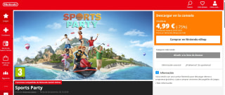 Juego Sports Party Nintendo Switch por 4,99€