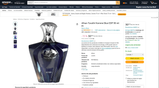 Afnan Turathi Homme Blue EDP 90 ml por 30,35€