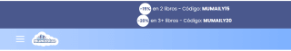 Hasta 20% de descuento en Mumablue según compra
