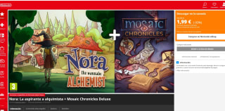 juego para nintendo Nora: La aspirante a alquimista + Mosaic Chronicles Deluxe por 1,99€
