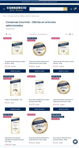 Grandes Rebajas en Consorcio.