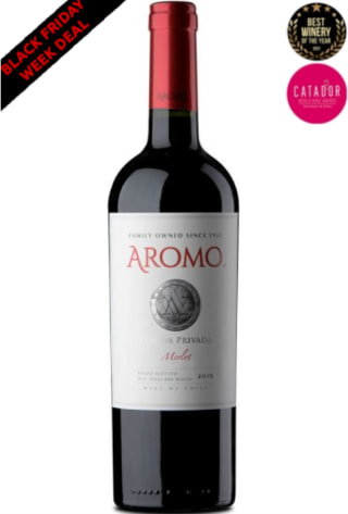 Wijn Aromo Reserva Privada Malbec D.O. Valle del Maule voor €5,95 bij Abels Wijnen