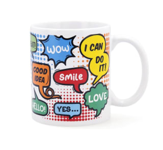 Taza Cerámica Quid Comic por solo 1,70€