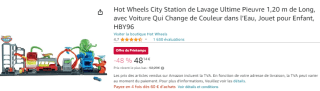 Hot Wheels La Station de Lavage Ultime Pieuvre à 48,14€