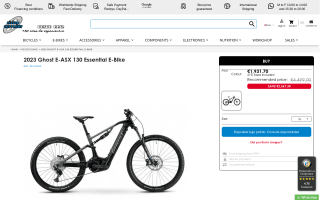 Ghost E-ASX 130 Essential E-Bike por 1.931€