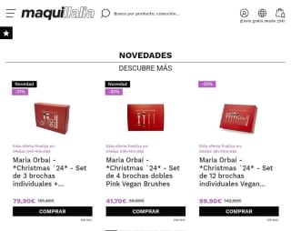 Precios especiales con Maria Orbai.