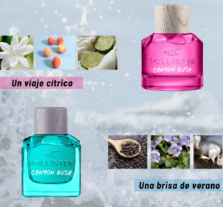 Por la compra de una Fragancia Hollister una gorra Hollister de regalo.