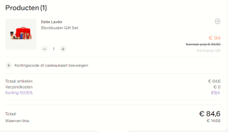 Estée Lauder Blockbuster Gift Set voor €84,60 dmv code bij Bangerhead