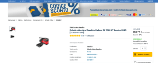 Sapphire AMD Radeon RX 7900 XT Gaming 20GB por 858,77€