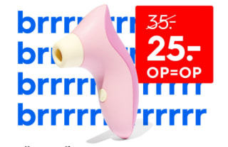 Luchtdrukvibrator tompouce voor €25 bij de HEMA