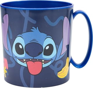 Stitch Taza infantil plástico reutilizable de 390 ml por 2,95€