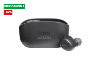 Ecouteurs sans fil JBL Wave 100TWS à 19,99€