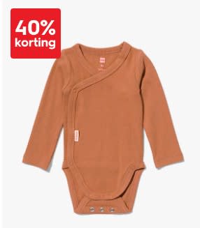 40% korting op alle rompers bij HEMA