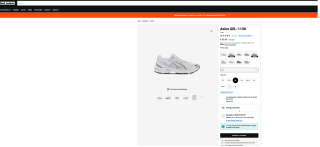 Zapatillas Asics GEL-1130 Mujer por 99,99€