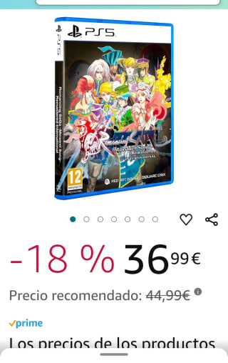 Minstrel Song Remastered International PS5 por 36,99€.