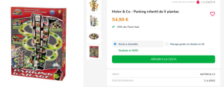 Parking infantil de 5 plantas Motor & Co por 35.74€