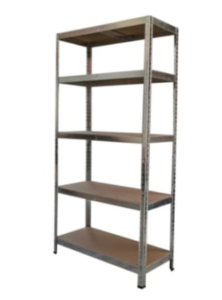 Zwaar metalen opbergrek 1+1 gratis bij de Gamma