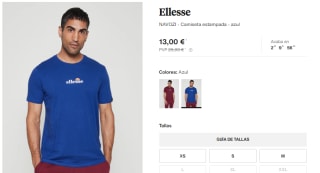 Recopilación ropa de marca Ellesse desde solo 6,50€