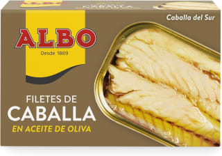 Albo Filetes Caballa Aceite de Oliva 120g por 4,92€