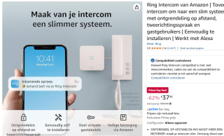 Ring Intercom - slimme deuropener voor intercomsystemen voor €37,99 met Amazon Prime
