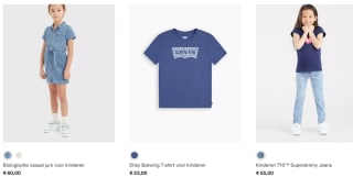 25% korting op alles bij Levi's