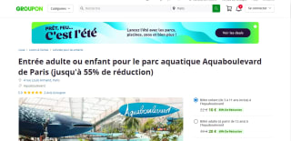 Le parc aquatique Aquaboulevard de Paris à partir de 10€