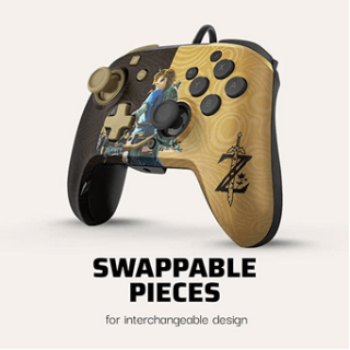 Mando PDP Faceoff Deluxe Wired Zelda Nintendo Switch a 22,99€