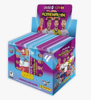 Caja actualizada- (2º EDICIÓN) - con 50 Sobres Adrenalyn XL de la Liga EA Sports por 39,99€ (cuenta nueva por 27,99€)