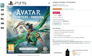 Avatar Frontiers of Pandora voor PS5 voor €32,99 via Amazon