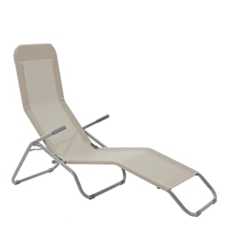 Tumbona de jardín NATERIAL Fiesta topo por 32,99€