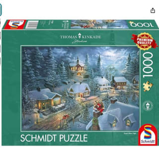 Puzzle de la marca Schmidt Spielemodelo Thomas Kinkade piezas 1000 por 6,10€