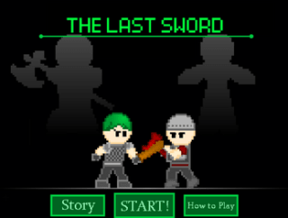 Descarga gratis desde itch, juego la última espada, por tiempo limitado
