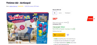 Twister Air - Actiespel voor €16,16 bij Bol.com
