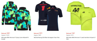 Tot 70% korting op Formule 1 merch in de F1store