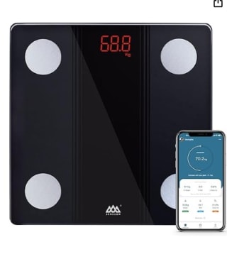 Bascula de Baño Digital Grasa Corporal,Inteligente por tan sólo 13,99€