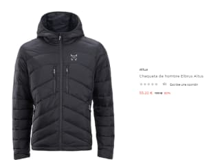 Chaqueta de hombre Elbrus Altus por 55.2€